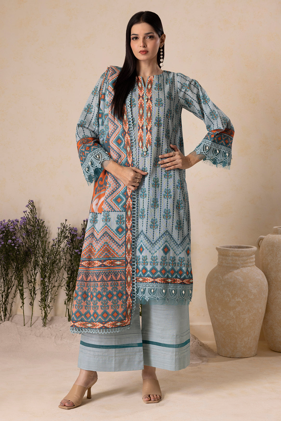 Shirt Shalwar Dupatta - 0136