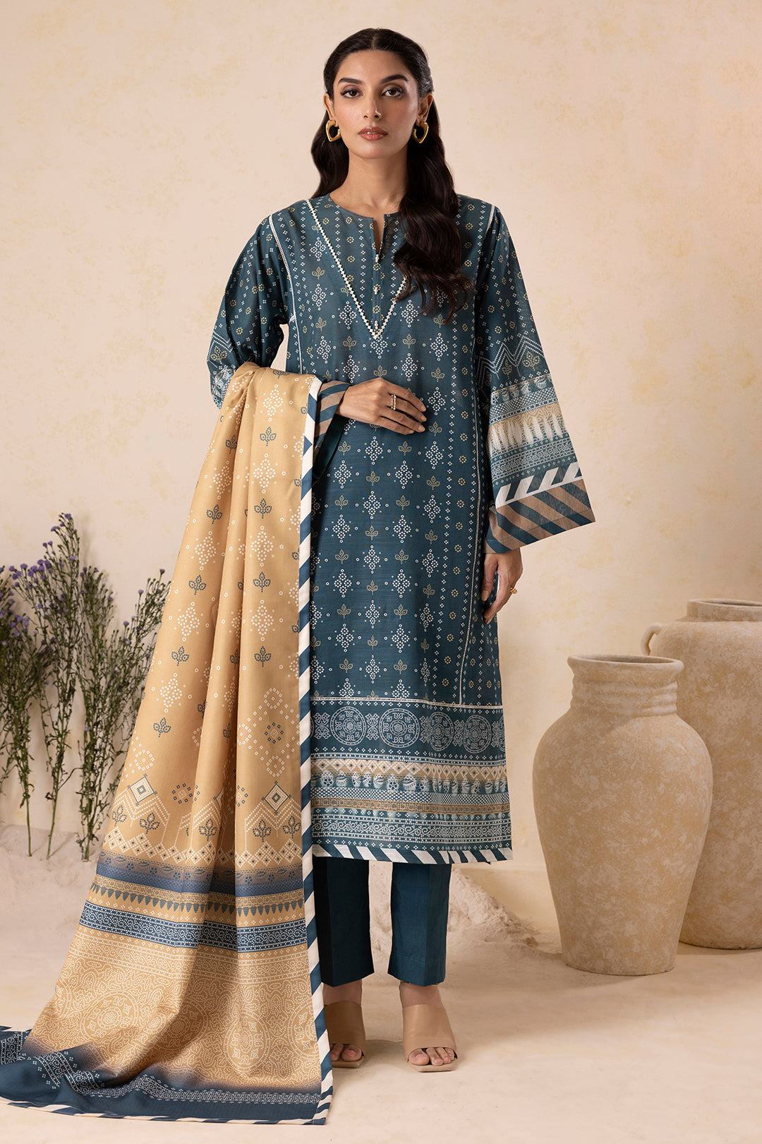 Shirt Shalwar Shawl - 0140