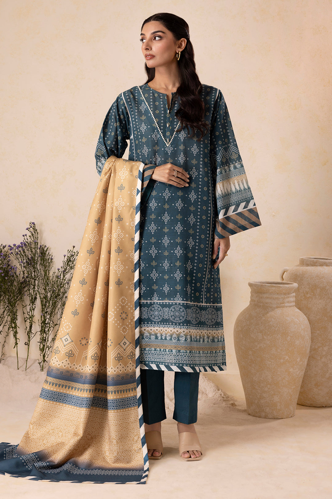 Shirt Shalwar Shawl - 0140
