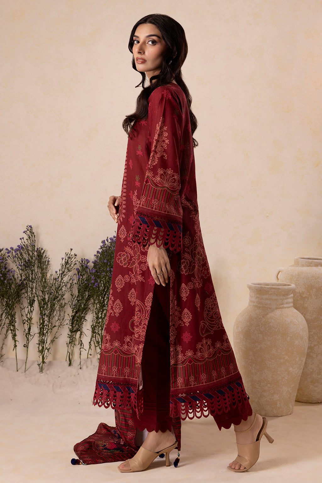 Shirt Shalwar Shawl - 0142