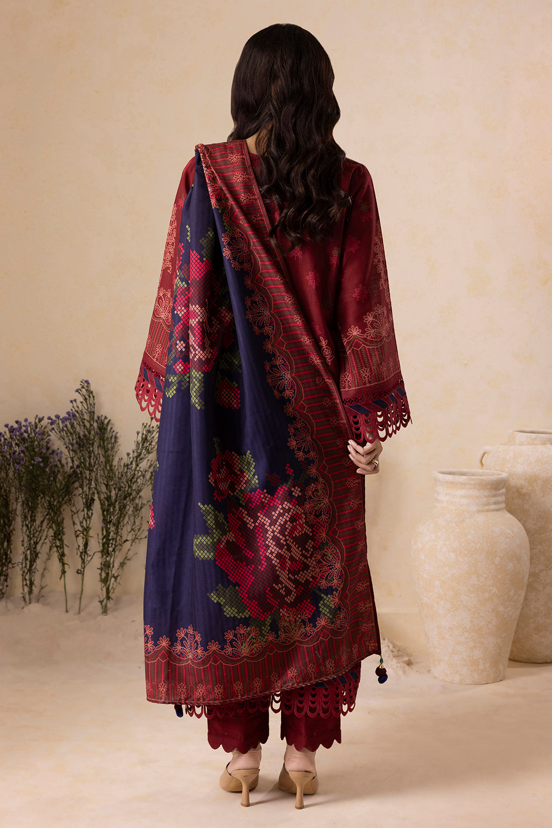 Shirt Shalwar Shawl - 0142