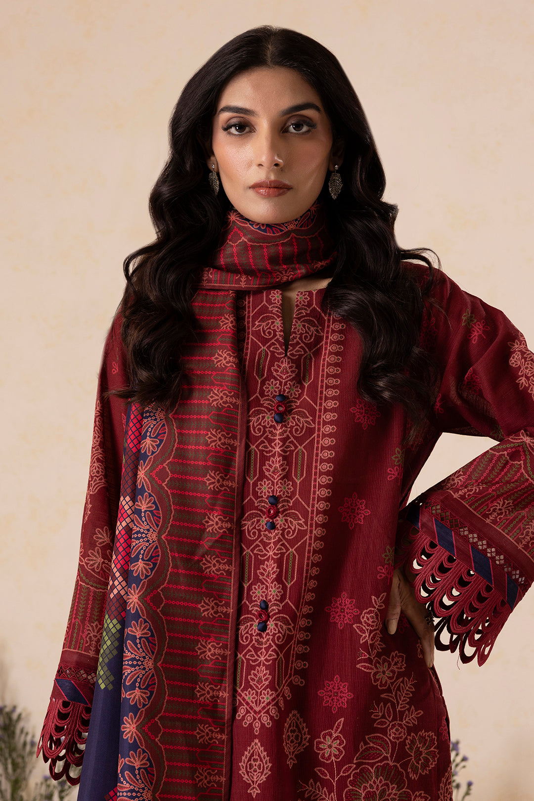 Shirt Shalwar Shawl - 0142