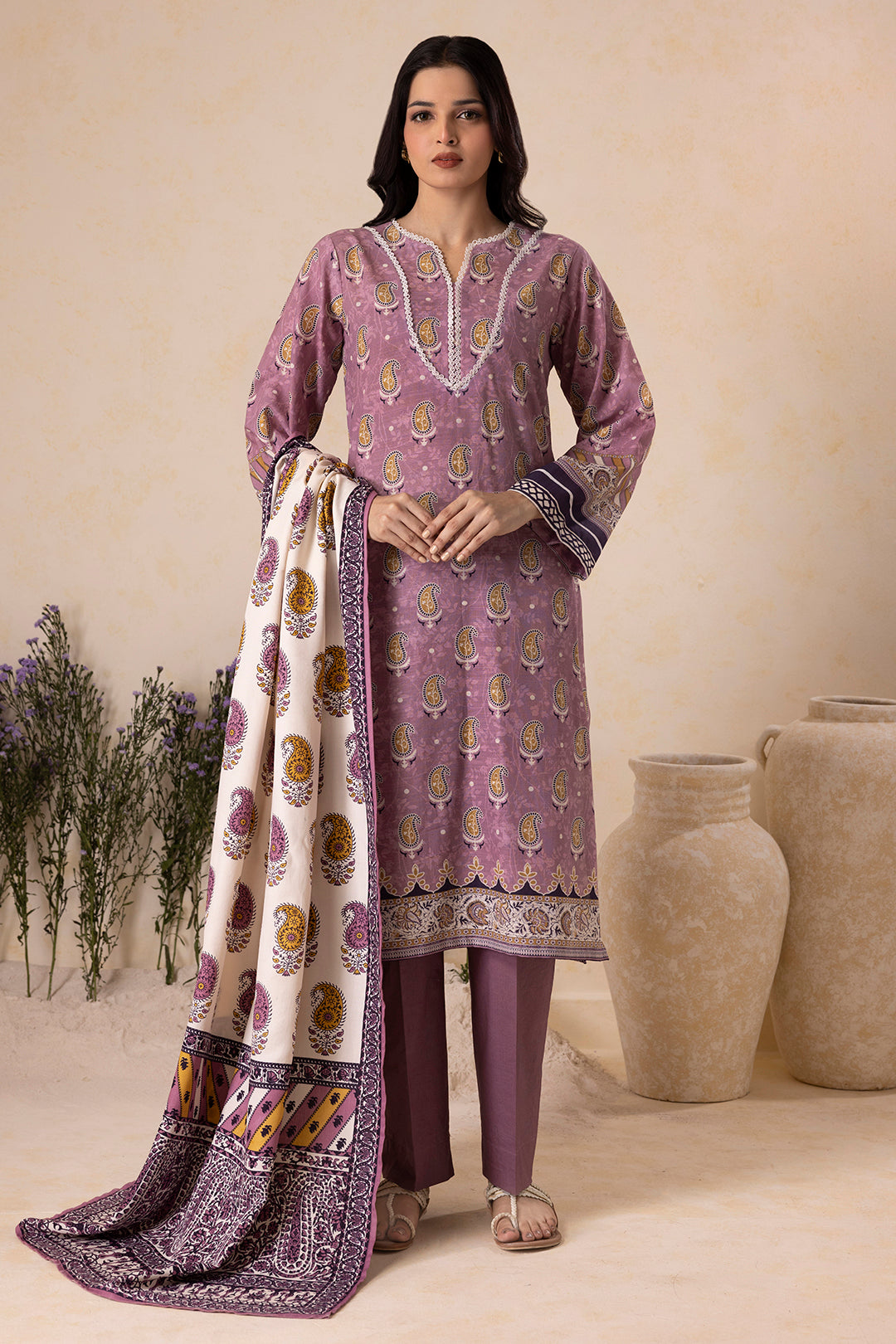 Shirt Shalwar Shawl - 0143