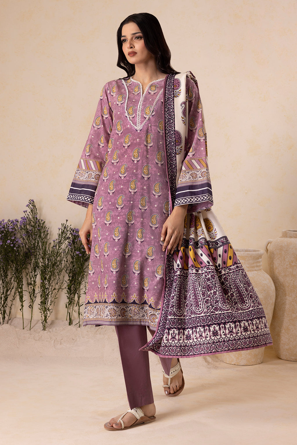 Shirt Shalwar Shawl - 0143
