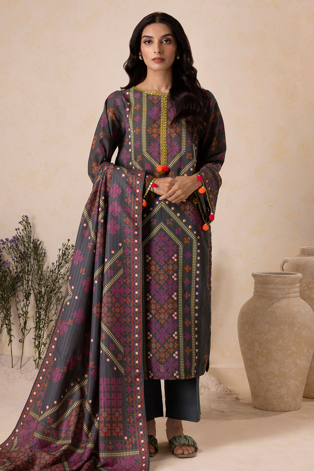 Shirt Shalwar Shawl - 0145
