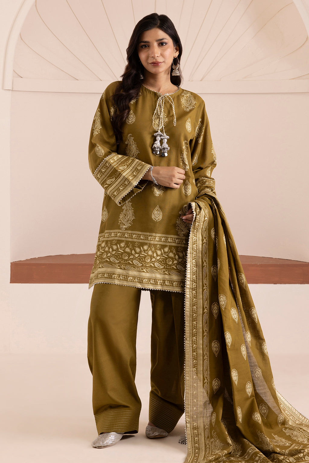 Shirt Shalwar Dupatta - 0154
