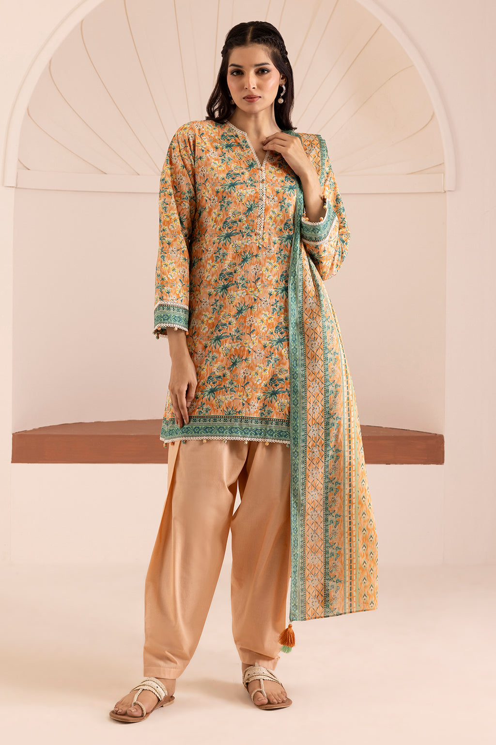 Shirt Shalwar Dupatta - 0272