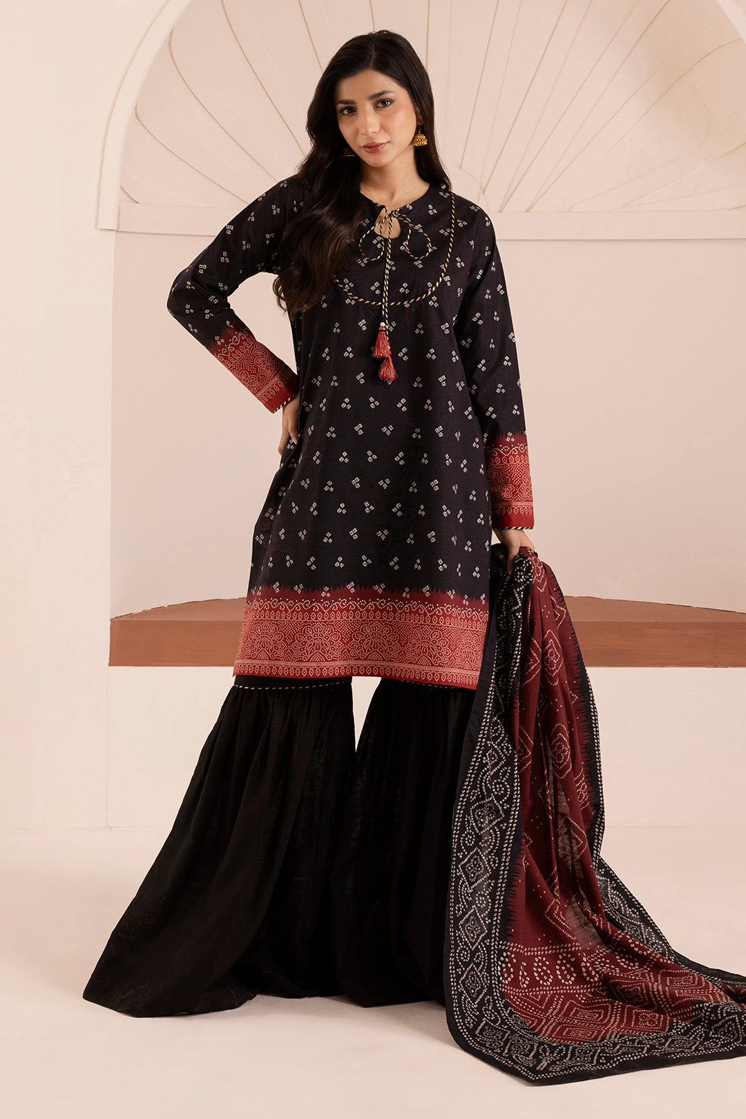 Shirt Shalwar Dupatta - 0274
