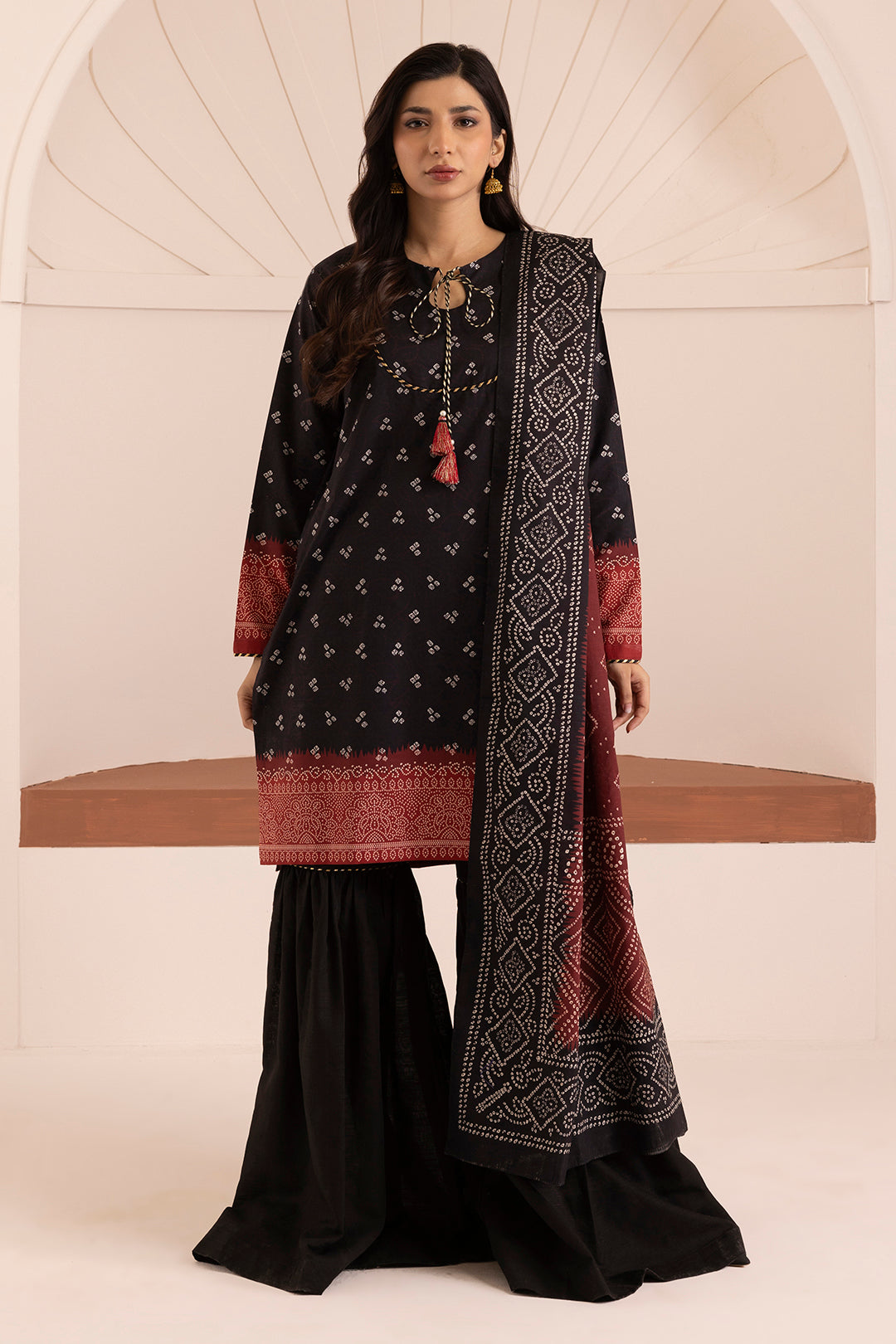 Shirt Shalwar Dupatta - 0274