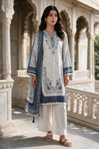 Embroidered Shirt Dupatta - 0101