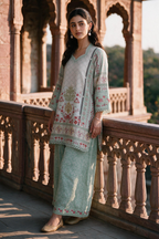 Embroidered Shirt Shalwar - 0105