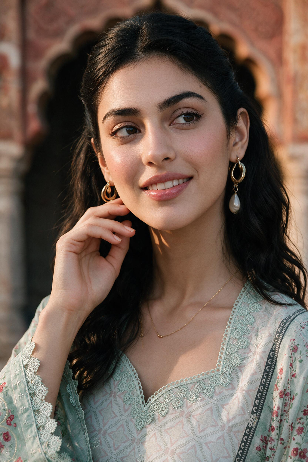 Embroidered Shirt Shalwar - 0105