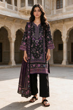 Embroidered Shirt Dupatta - 0108