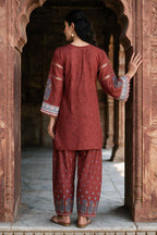 Embroidered Shirt Shalwar - 0109