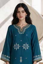 Embroidered Shirt Shalwar - 0279
