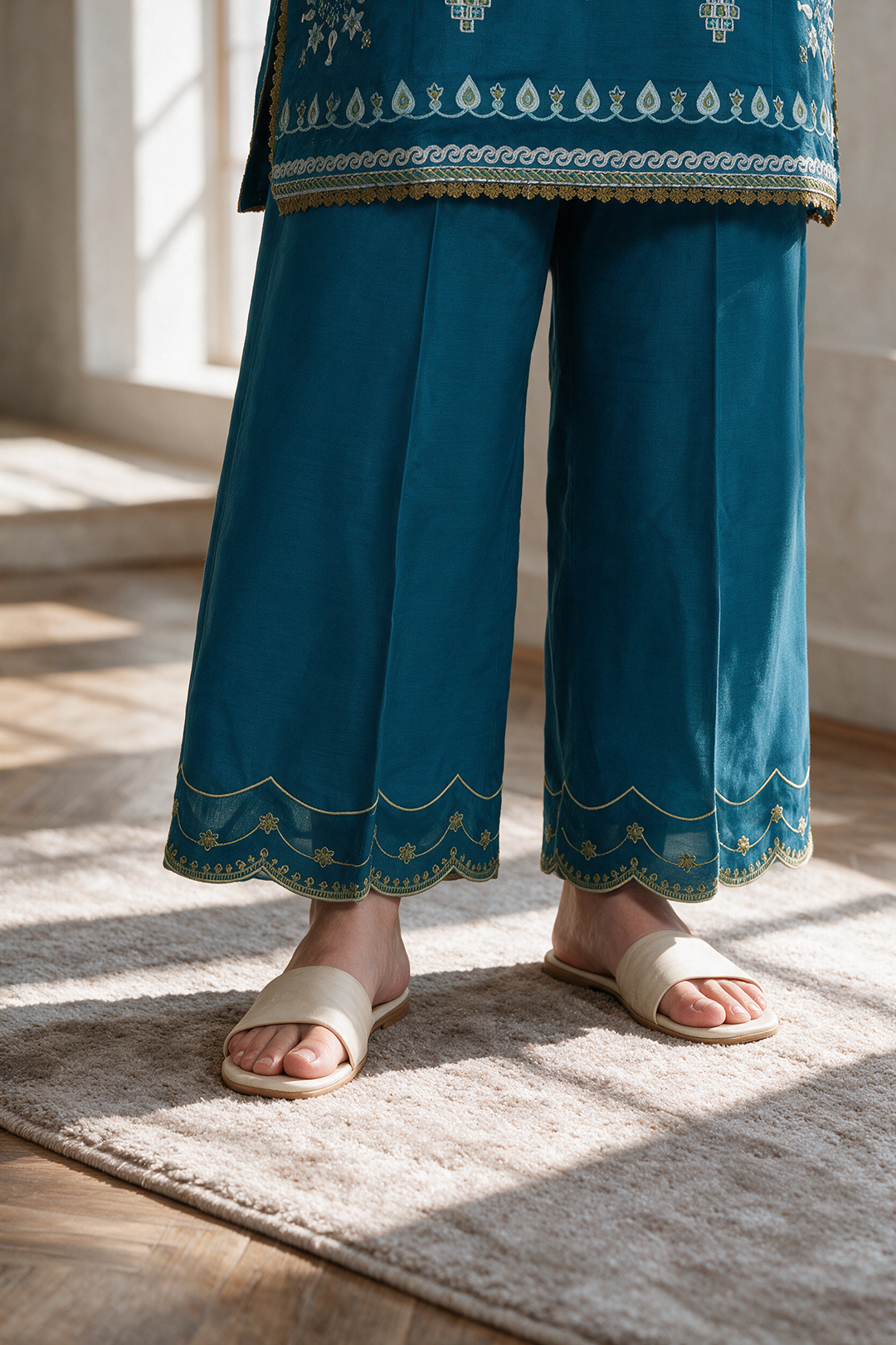 Embroidered Shirt Shalwar - 0279