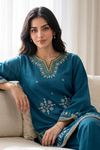 Embroidered Shirt Shalwar - 0279