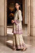 Embroidered Shirt Shalwar - 0446