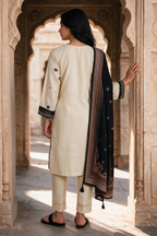 Embroidered Shirt Shalwar Shawl - 0171