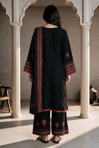 Embroidered Shirt Shalwar Dupatta - 0185