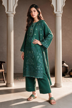 Embroidered Shirt Shalwar Dupatta - 0187