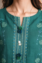 Embroidered Shirt Shalwar Dupatta - 0187