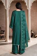 Embroidered Shirt Shalwar Dupatta - 0187