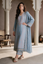 Embroidered Shirt Shalwar Dupatta - 0189