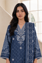 Embroidered Shirt Shalwar Dupatta - 0320