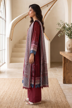 Embroidered Shirt Shalwar Dupatta - 0322