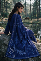 Embroidered Shirt Shalwar Shawl - 0337