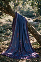 Embroidered Shirt Shalwar Shawl - 0341