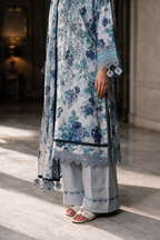 Embroidered Shirt Shalwar Dupatta - 0464