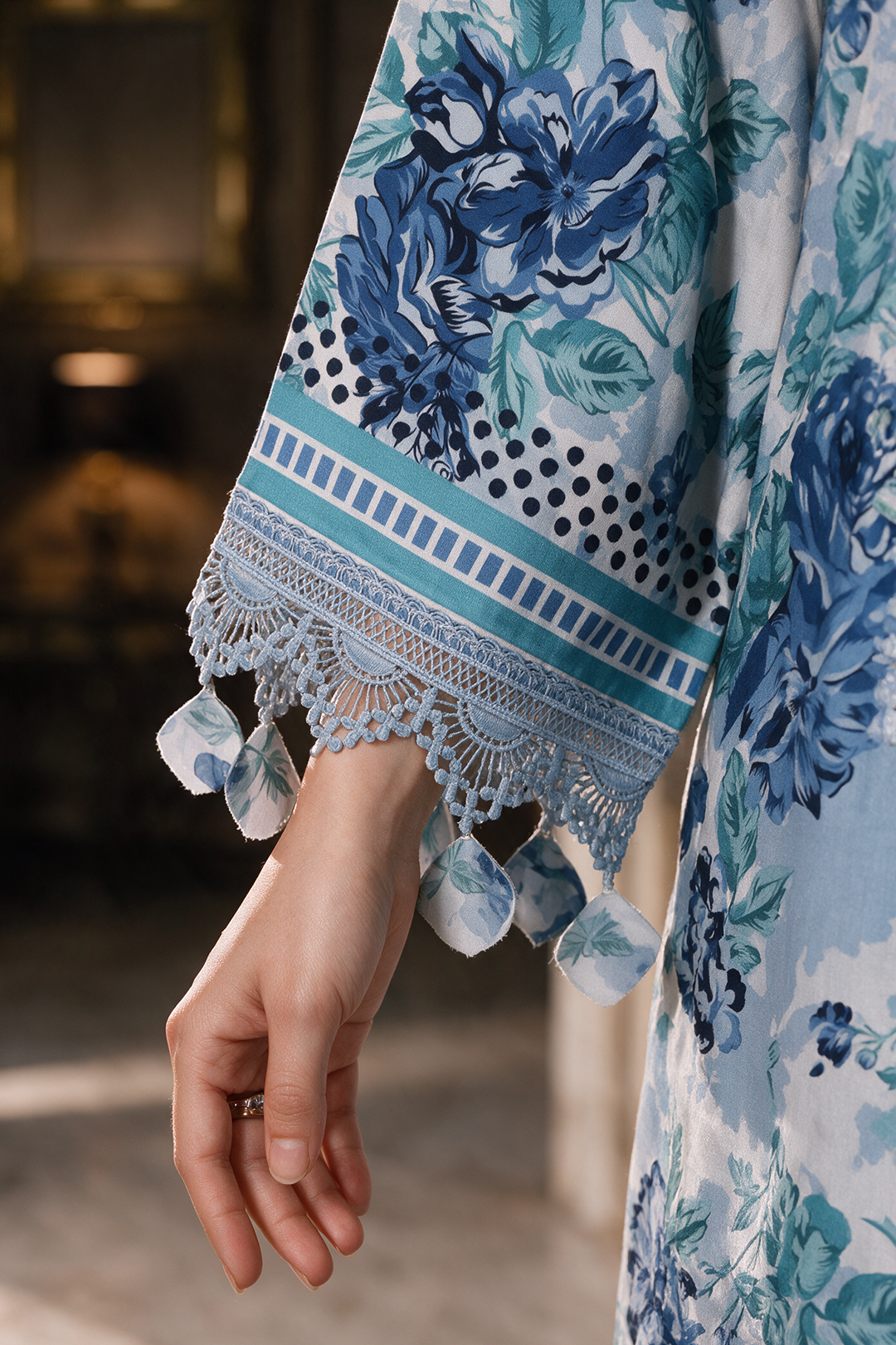 Embroidered Shirt Shalwar Dupatta - 0464