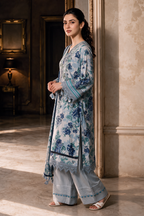 Embroidered Shirt Shalwar Dupatta - 0464