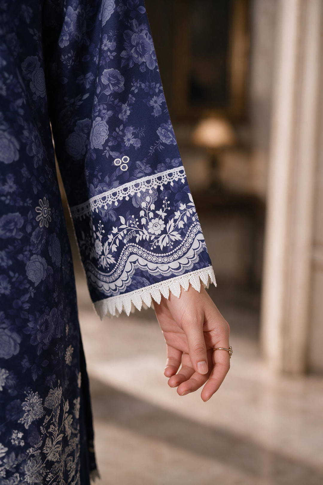 Embroidered Shirt Shalwar Dupatta - 0466