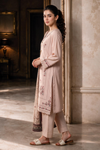 Embroidered Shirt Shalwar Dupatta - 0467