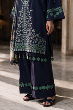 Embroidered Shirt Shalwar Dupatta - 0468