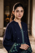 Embroidered Shirt Shalwar Dupatta - 0468