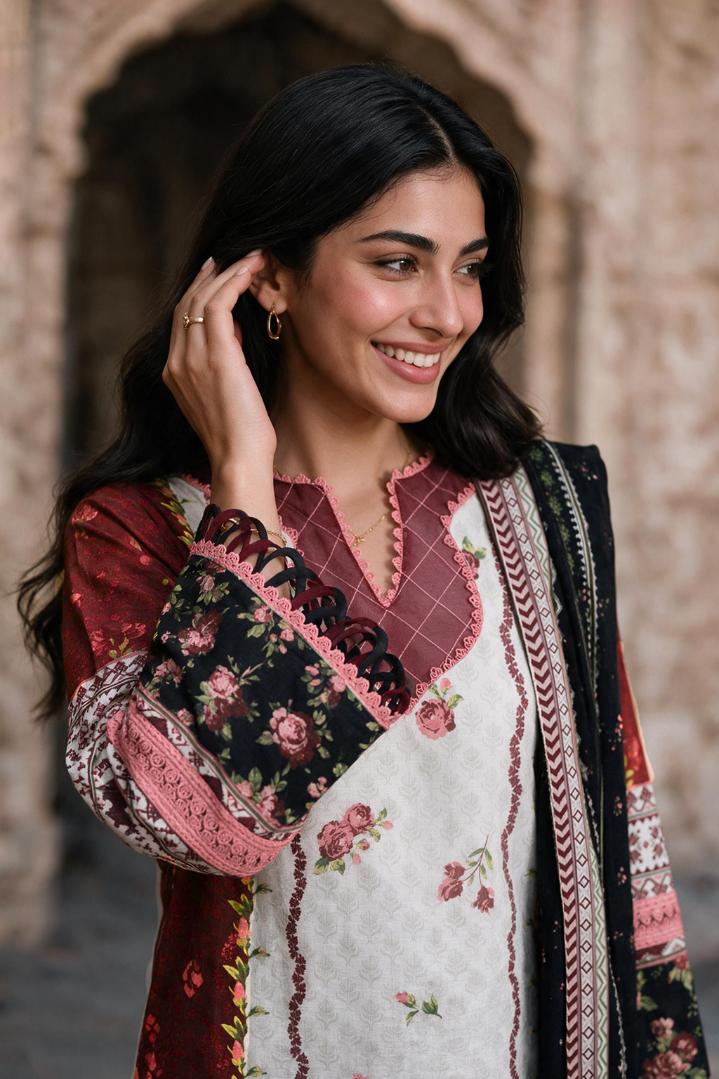 Shirt Shalwar Dupatta - 0111