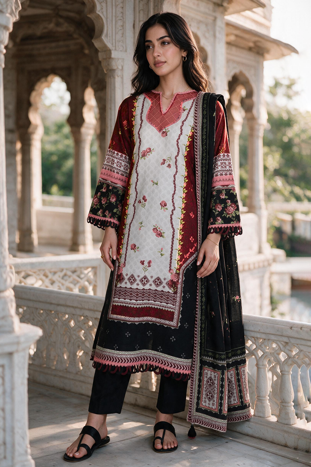 Shirt Shalwar Dupatta - 0111