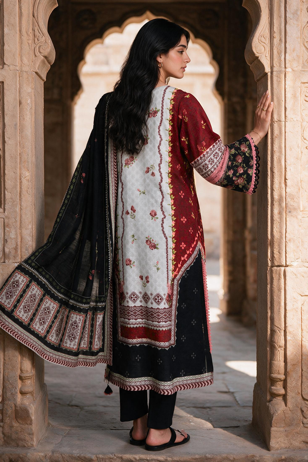 Shirt Shalwar Dupatta - 0111