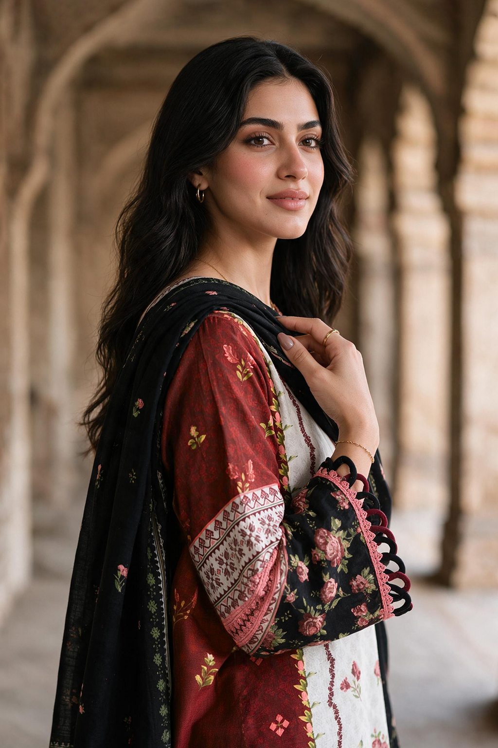 Shirt Shalwar Dupatta - 0111