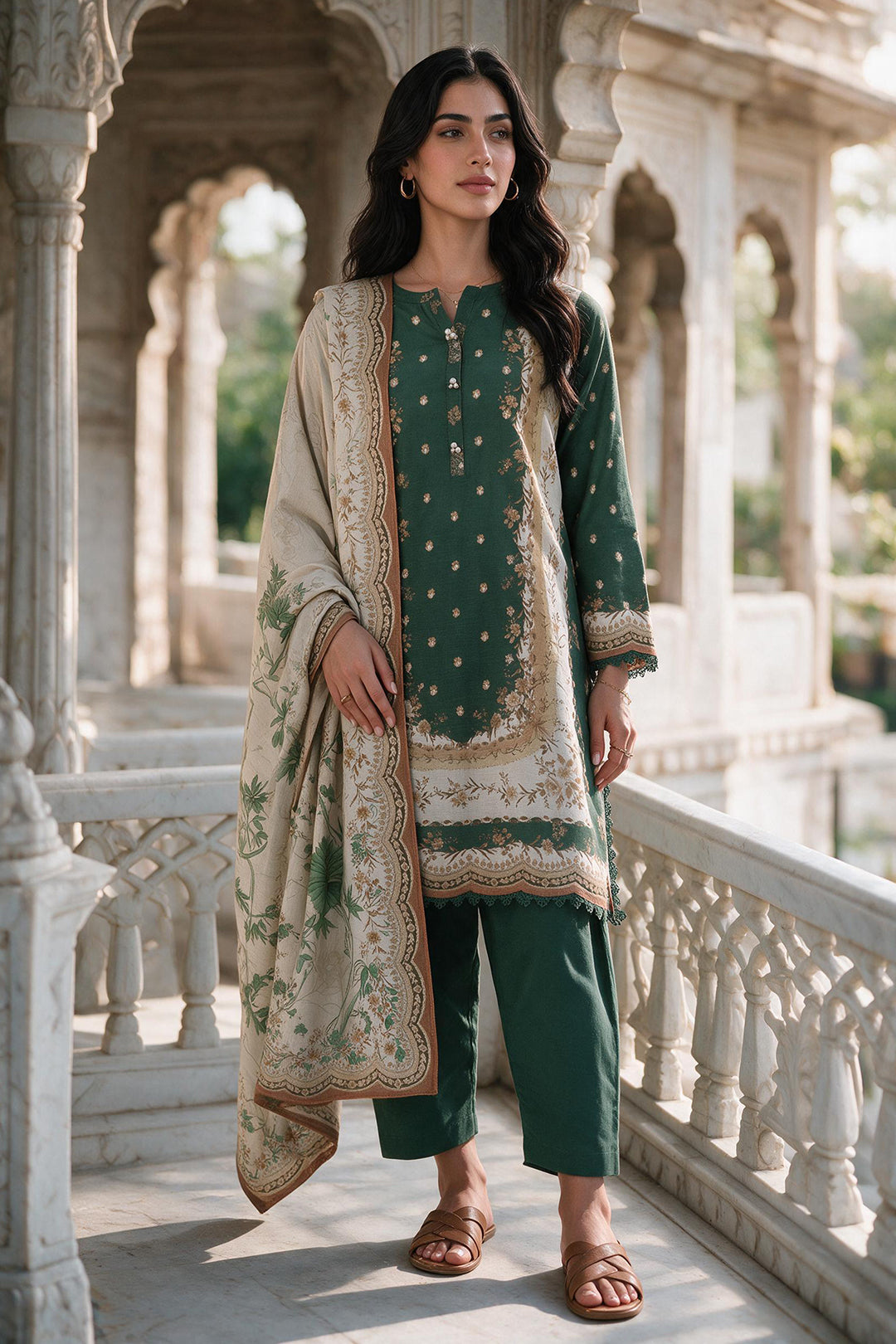 Shirt Shalwar Dupatta - 0112