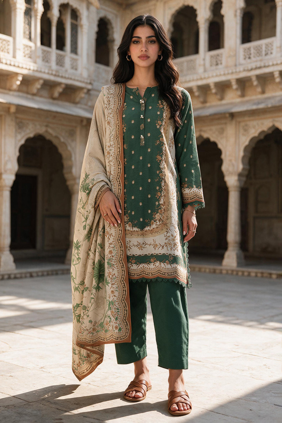 Shirt Shalwar Dupatta - 0112