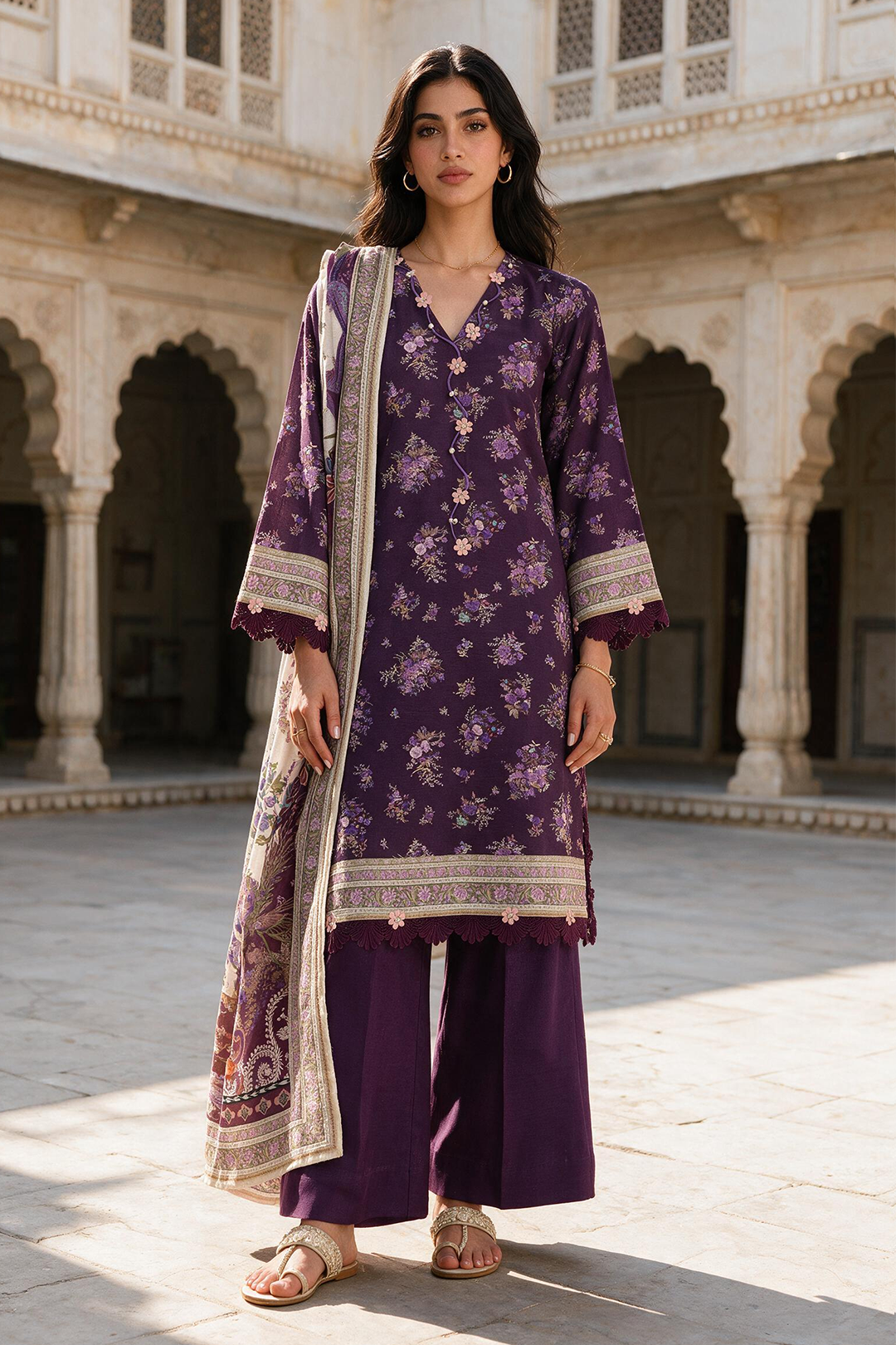 Shirt Shalwar Dupatta - 0113