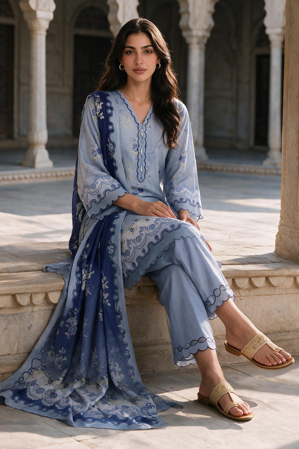Shirt Shalwar Dupatta - 0114
