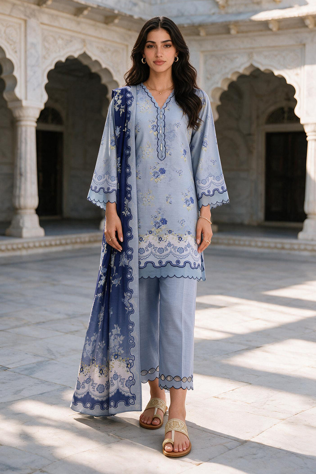 Shirt Shalwar Dupatta - 0114