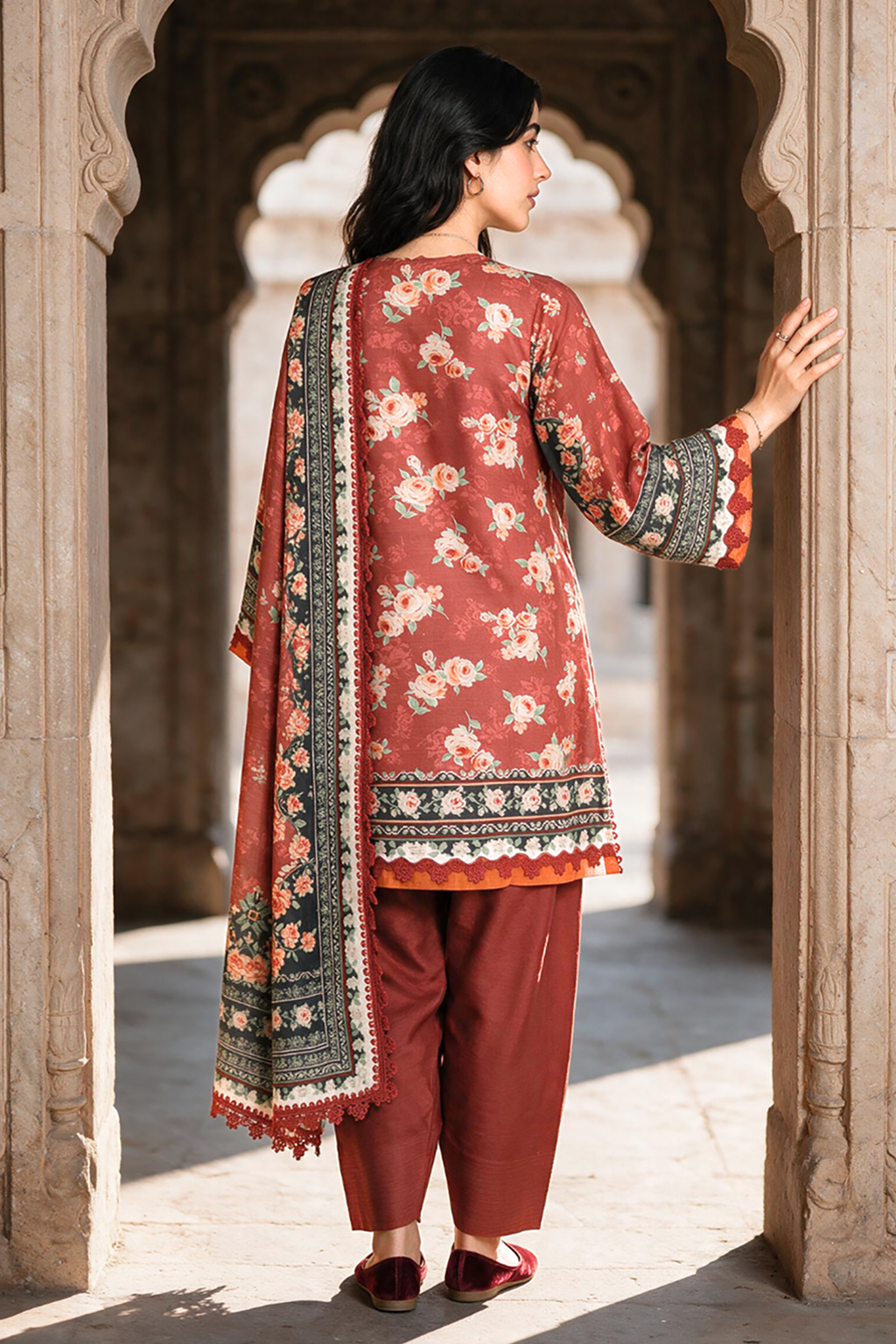 Shirt Shalwar Dupatta - 0115