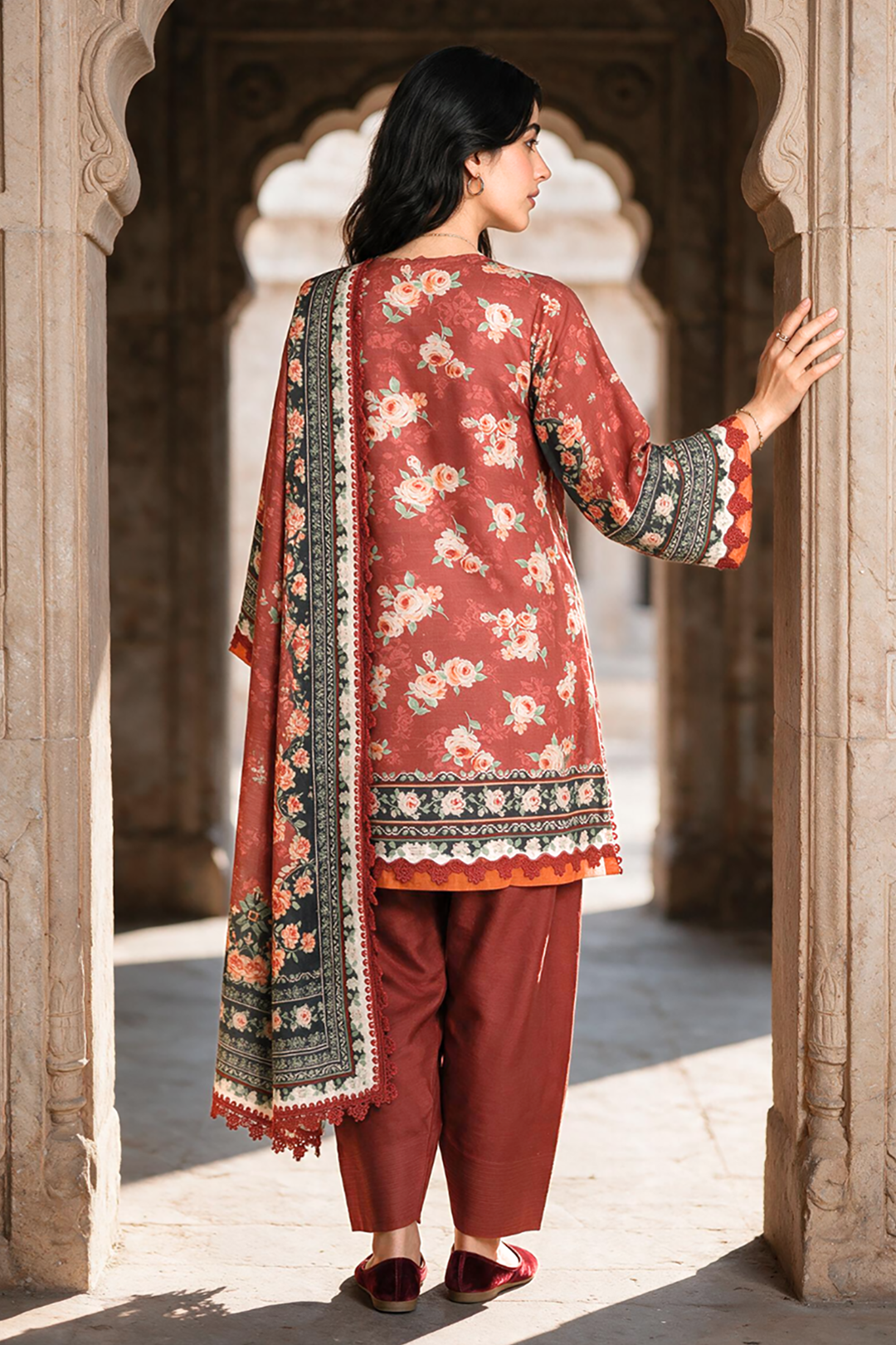 Shirt Shalwar Dupatta - 0115